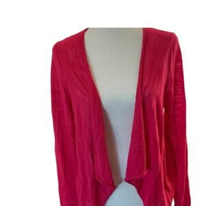 Torrid light‎ weight front tie sweater pinkish peach size 00. New with tags.